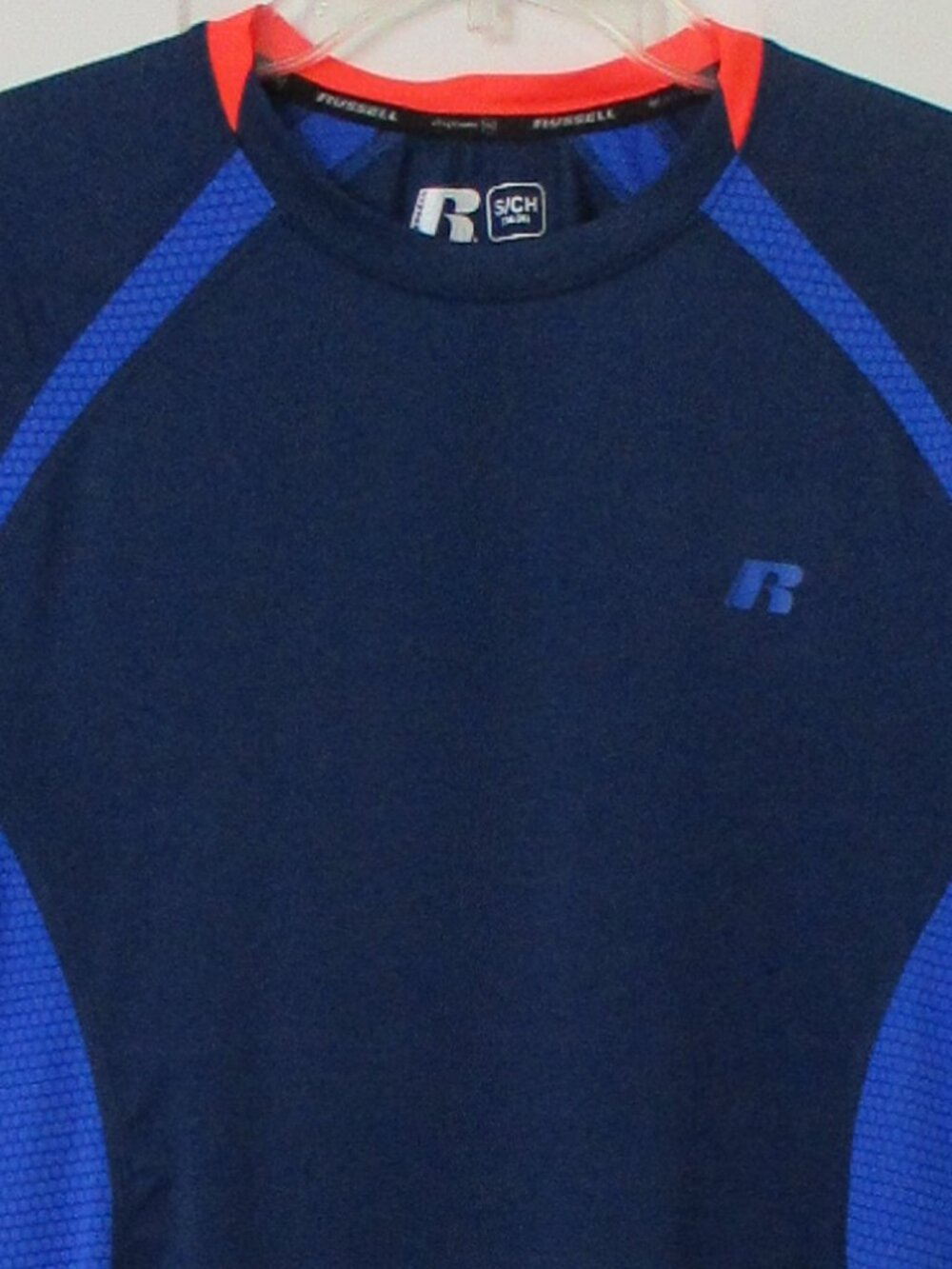 Russell dri-power 360 Mens S/S Active Stretch Crew Tee NWOT - Small Training Fit - Picture 2 of 3